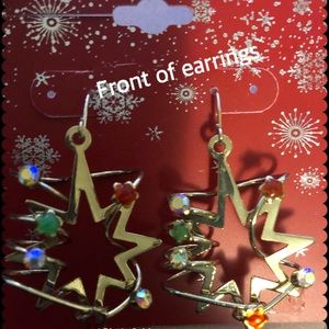 Christmas earrings